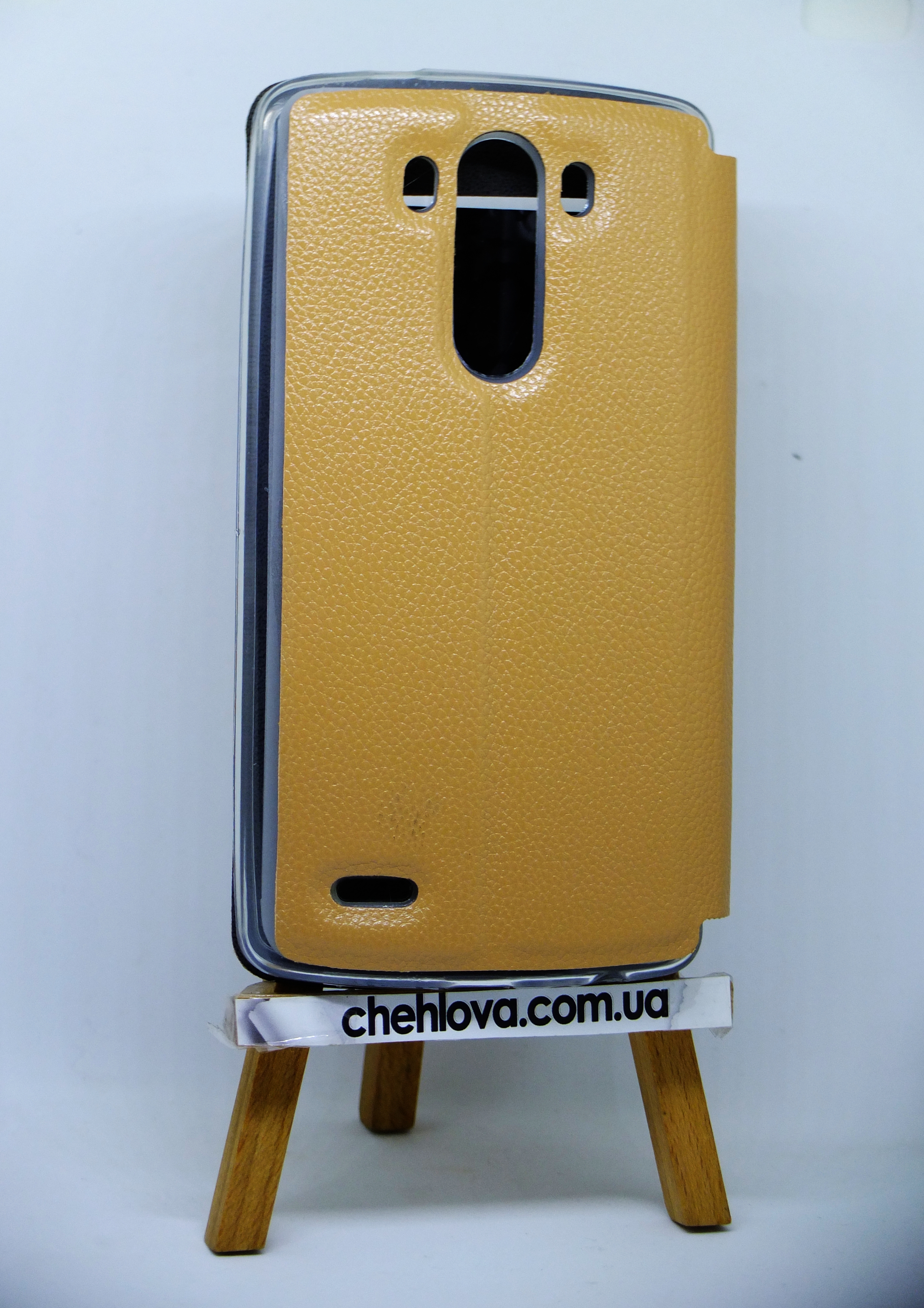 КНИЖКА NOSSON LUX для LG G3 (БЕЖЕВА)-1